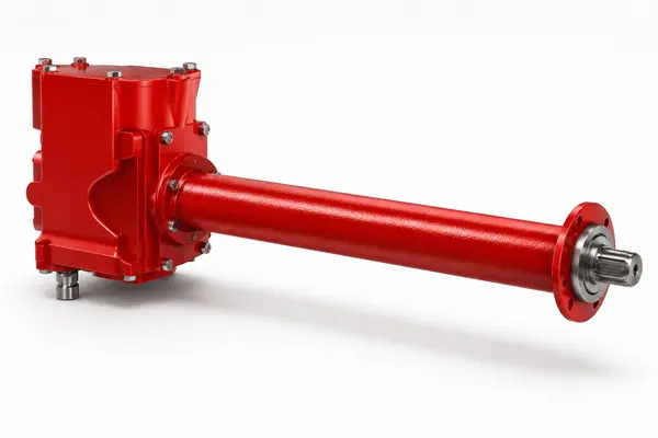EP-2350A regelbare snelheidsaandrijving 60 kW met verlengde buisuitgang en diepe reductie met dubbele overbrengingsverhouding.