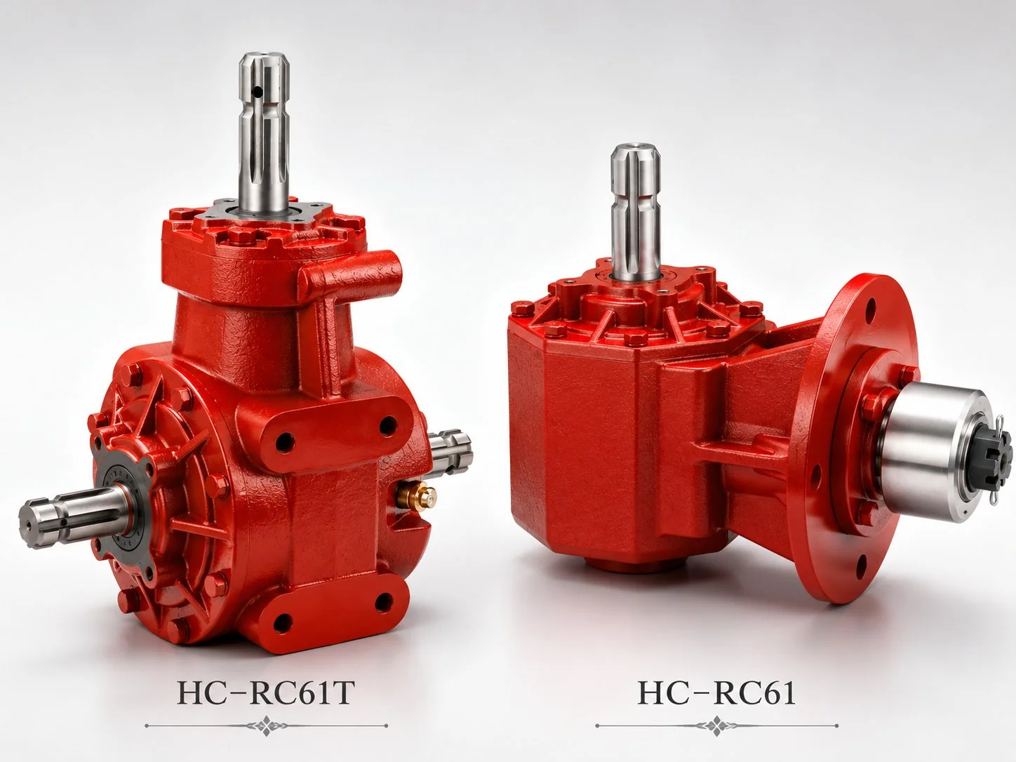 EP-RC61 EP-RC61T 60HP rotary cutter gearbox dual quad ratio Korea Ever-Power